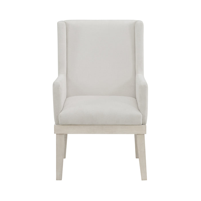 Avalanche Dining Arm Chair in Antique White (2 Per Carton)