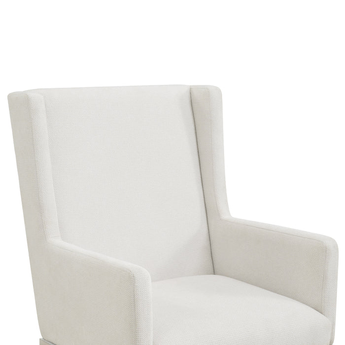 Avalanche Standard Height Dining Set in Antique White-Table and Four Chairs