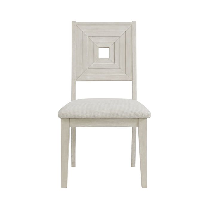 Avalanche Dining Side Chair in Antique White (2 Per Carton)