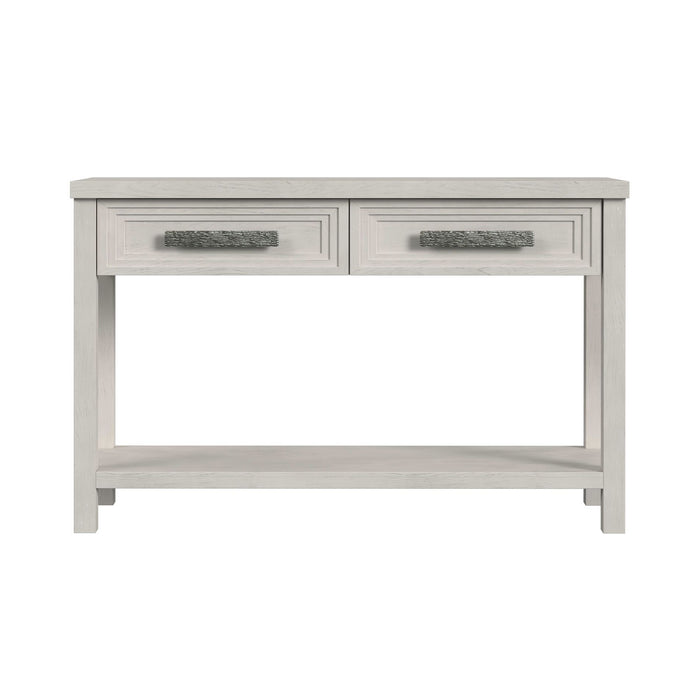 Avalanche Sofa Table in Antique White