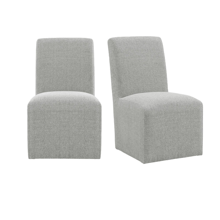 Nero Dining Side Chair (2 per carton) W/Grey Fabric