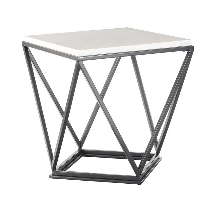 Riko 2PC Occasional Table Set-Coffee Table & End Table