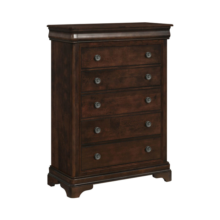 Cameron Cherry Panel Bedroom Set