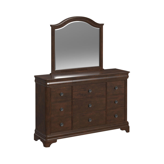 Cameron Cherry Panel Bedroom Set