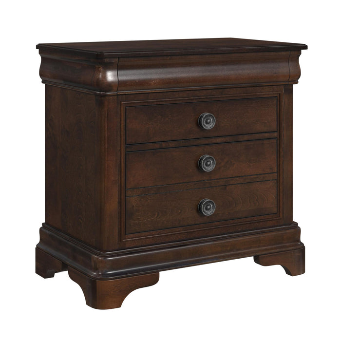 Cameron Cherry Panel Bedroom Set