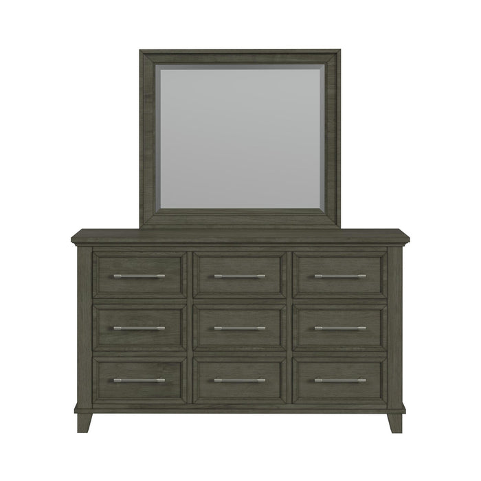 Canterbury Dresser and Mirror Set