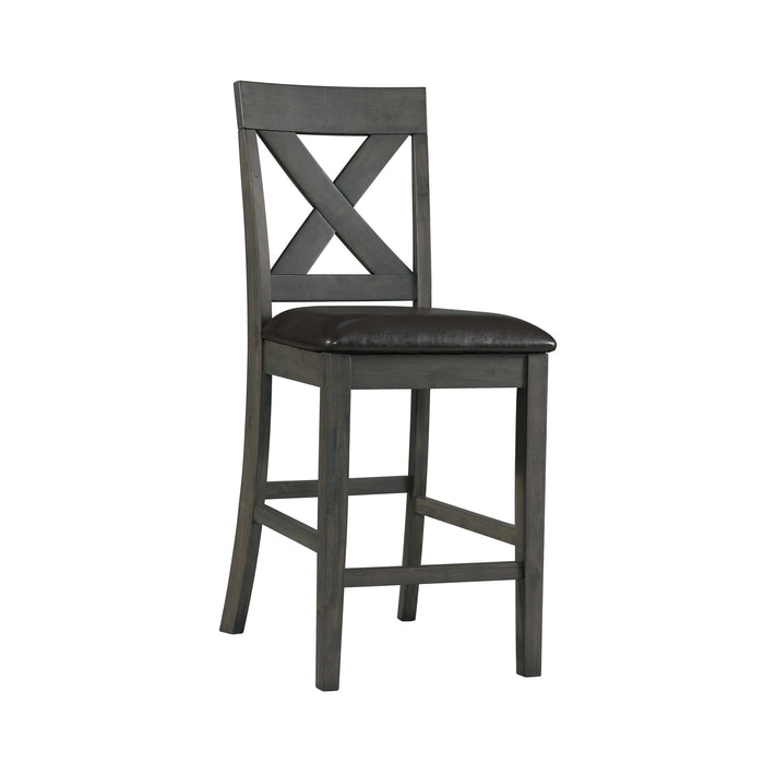 Alex 60" 7Pc Counter Dining Set