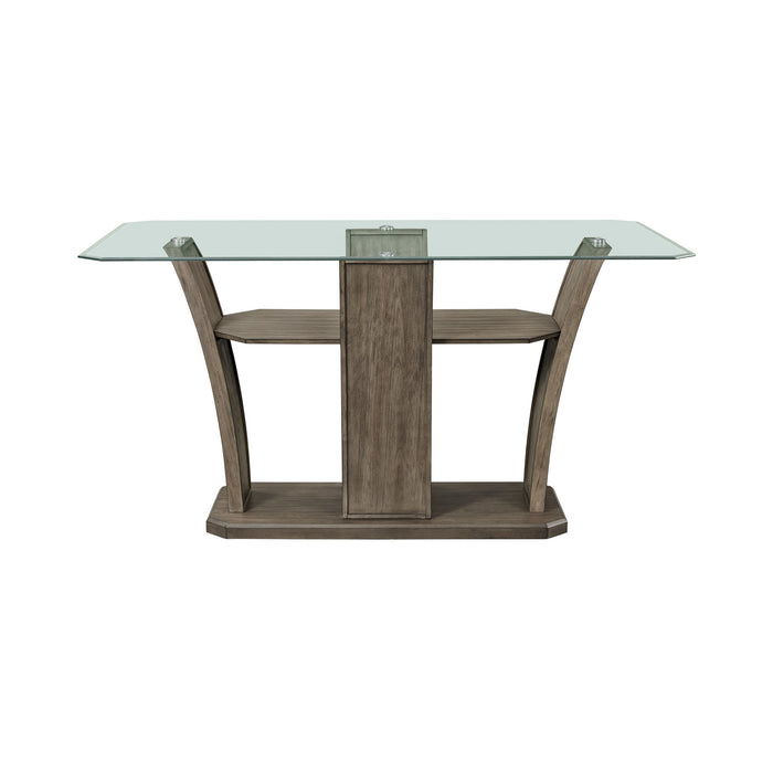 Dapper Grey Rectangular Counter Table