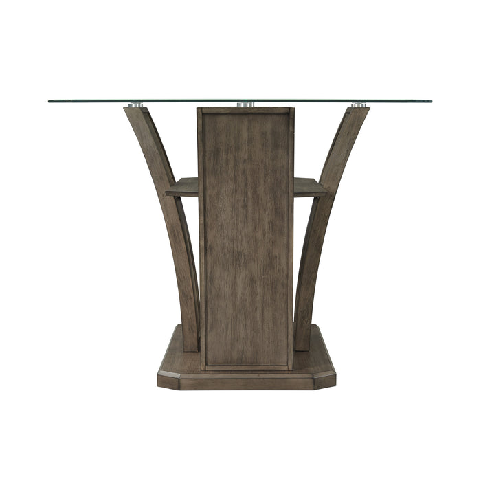 Dapper Grey Rectangular Counter Table