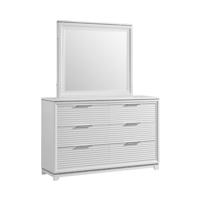 Denmark UPH Bedroom Set with Lights