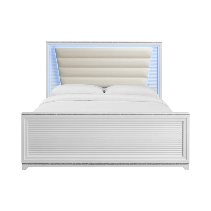 Denmark UPH Bed with Lights