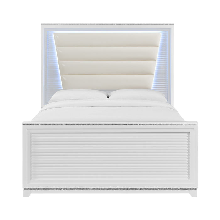 Denmark UPH Bed with Lights