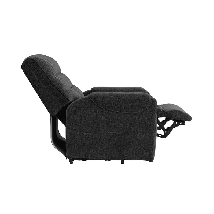 Desoto Power Lift Chair in Sahara Black