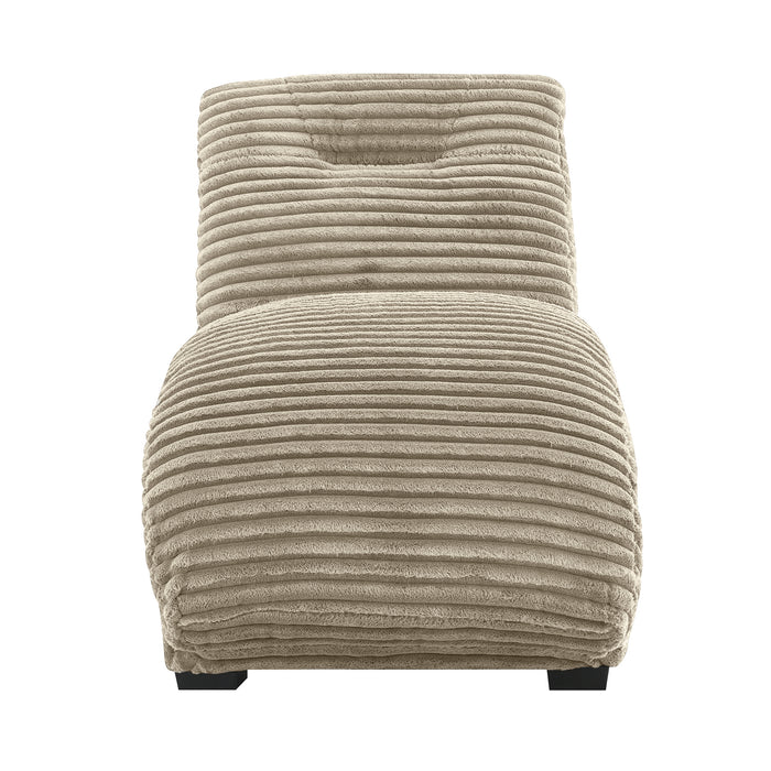 Dominick II Chaise in Masis Taupe