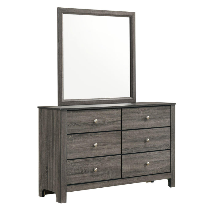 Sami Youth Dresser and Mirror Set