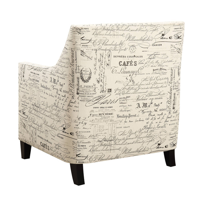 Erica 497 Chair W/Chrome Nails French Script (ISTA 3)