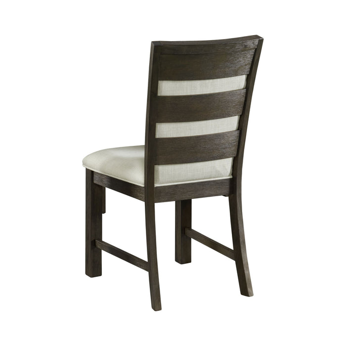 Grady 6PC Dining Set (72" Table + 4 Chairs + Bench) in Brown