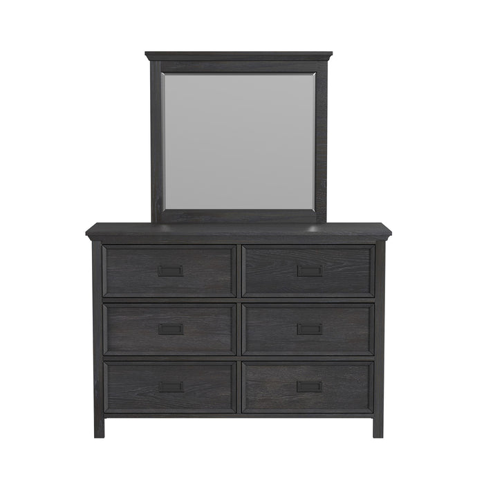 Hampton Kids Dresser and Mirror Set