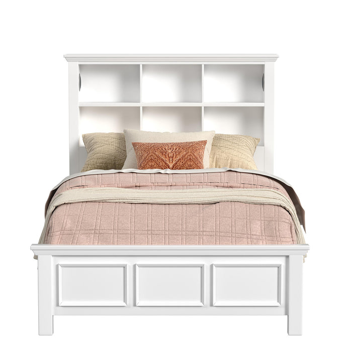 Hampton Kids Bookcase Bed