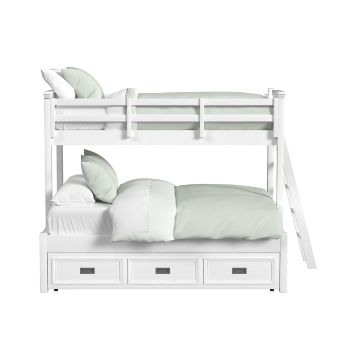 Hampton Kids Over Bunk with Ladder and Trundle
