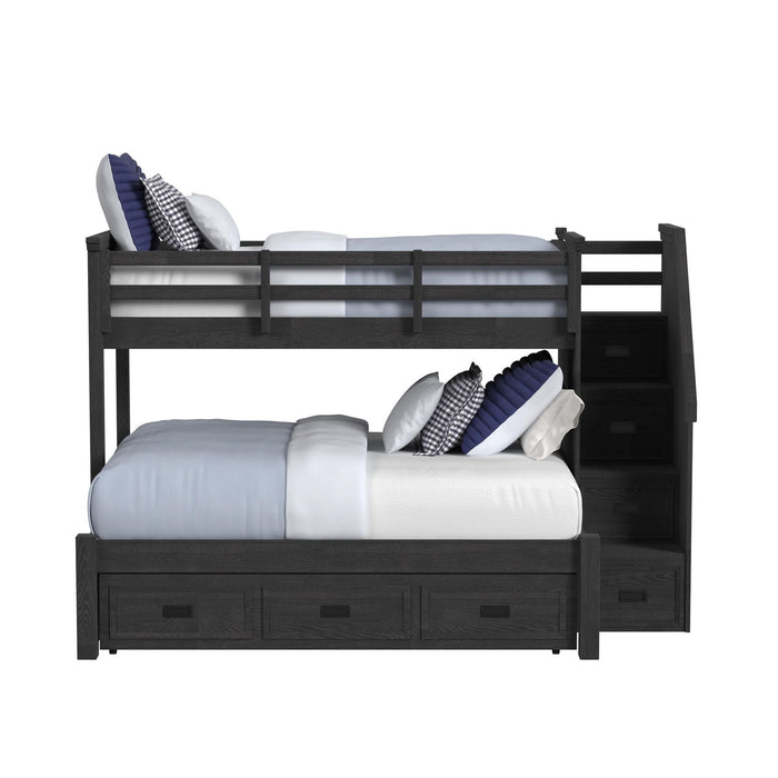 Hampton Kids Over Bunk with Staircase and Trundle