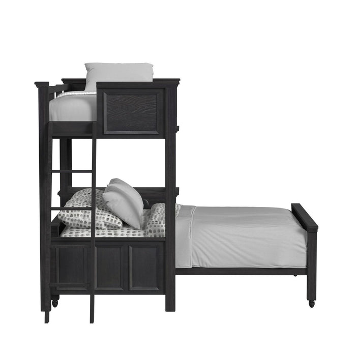 Hampton Kids Over Loft with Ladder and Desk with Speaker