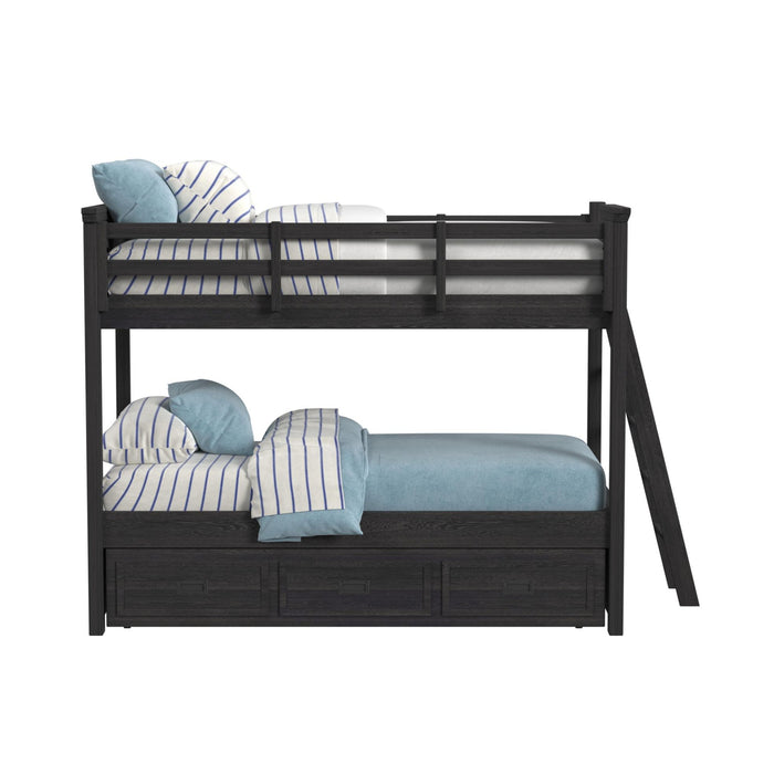 Hampton Kids Over Bunk with Ladder and Trundle
