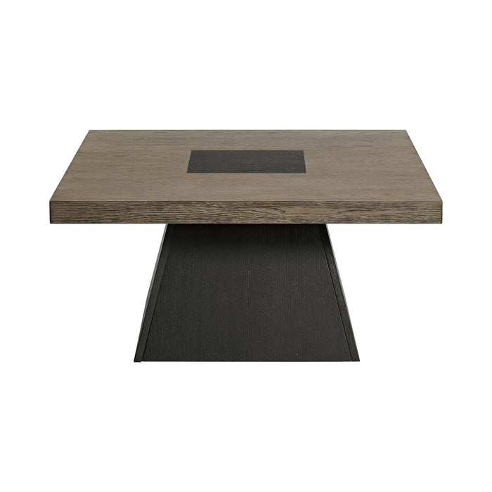 Jemma Coffee Table in Grey and Dark Espresso