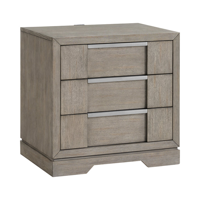 Kelis Panel Bedroom Set with LED
