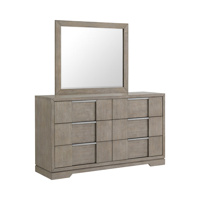 Kelis Panel Bedroom Set with LED