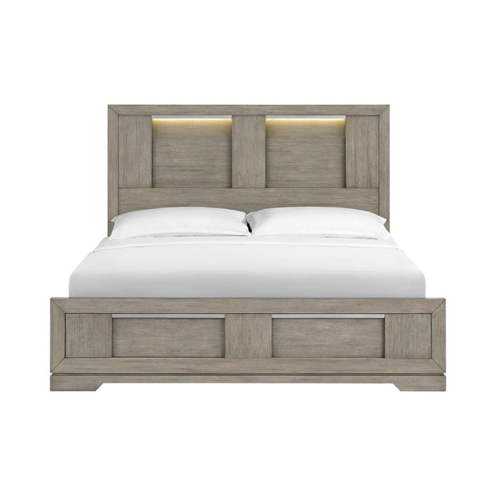 Kelis Panel Bed with LED