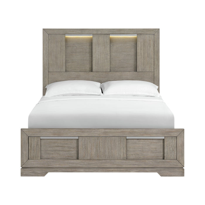 Kelis Panel Bed with LED