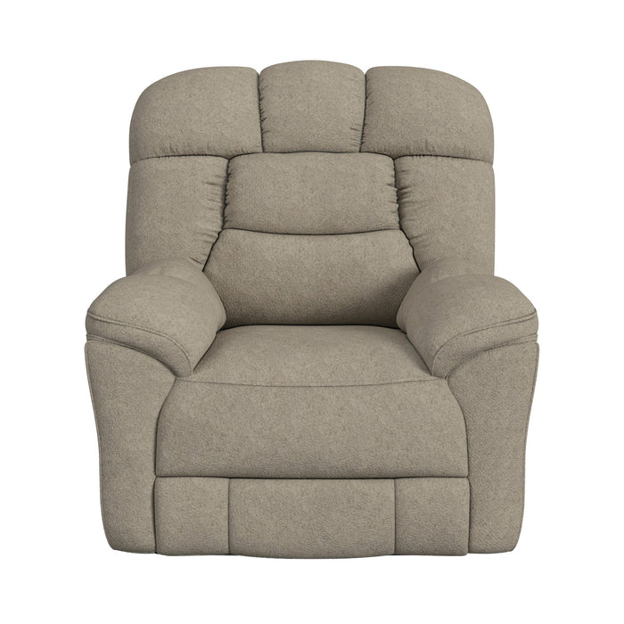 Kelsey P3 Recliner, zero gravity, memory foam in Bama Toast