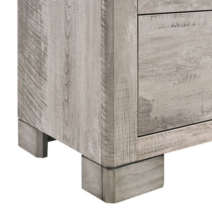 Millers Cove Nightstand Two-Tone Grey