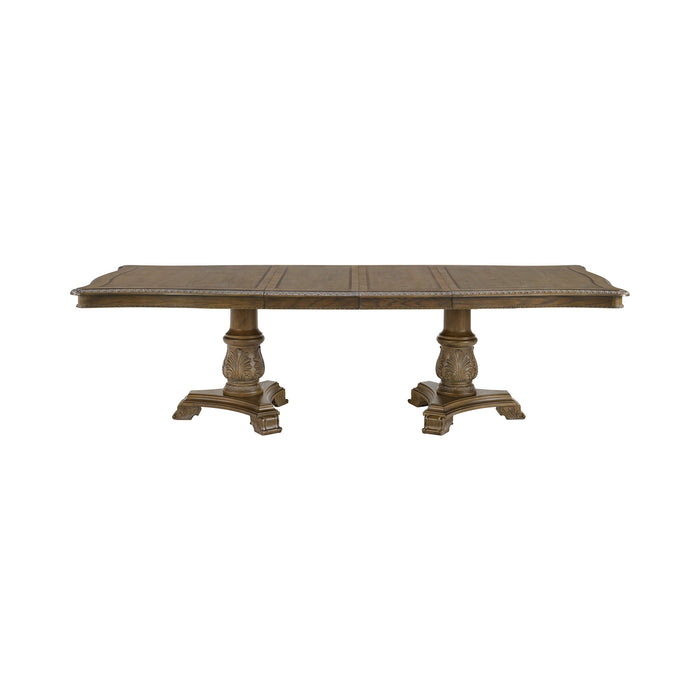 Madison Park Rectangular Dining Table with 2 18" Leaves in Walnut