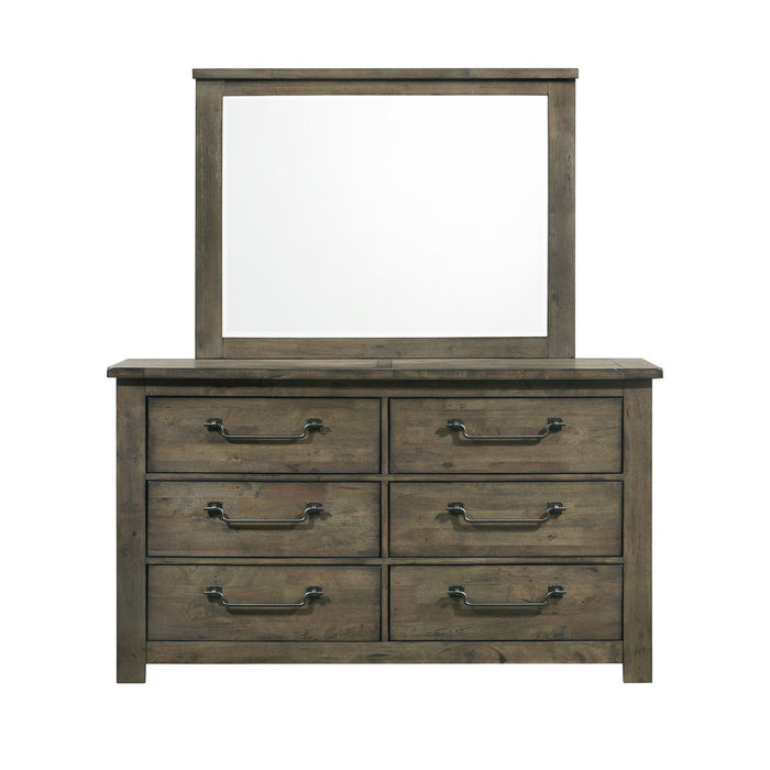 Maverick Dresser & Mirror Grey