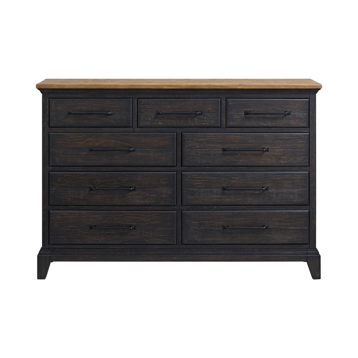 Montrose Dresser in Espresso & Brown