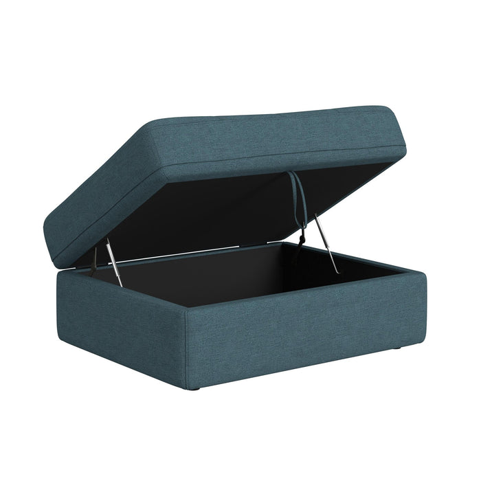 Options One 7PC Living Room Set in Palmer Plus Teal