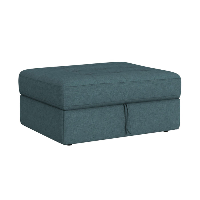 Options One 7PC Living Room Set in Palmer Plus Teal