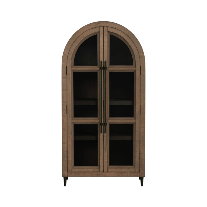 Orion Bookcase in Weathered Oak