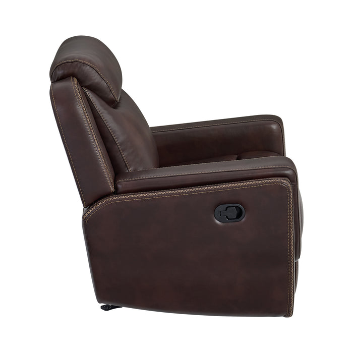 Panther Glider Motion Recliner in Neono Brown