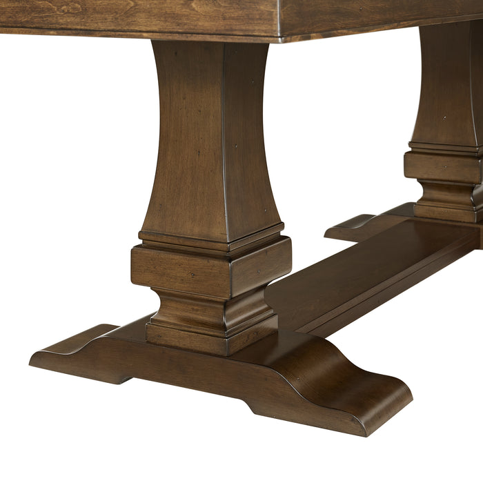 Phillipe Dining Table with with 18" Leaf in Cherry