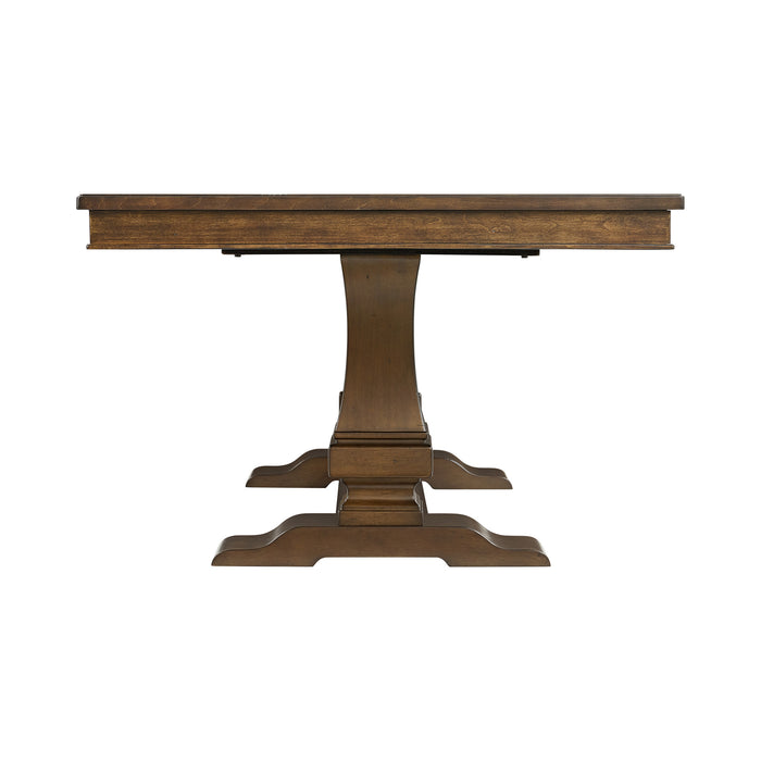 Phillipe Dining Table with with 18" Leaf in Cherry