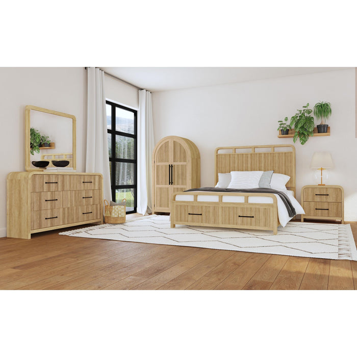 Ridgemont 6-Drawer Dresser in Natural