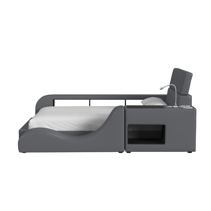 Valari Transformer Bed with Electronic Features