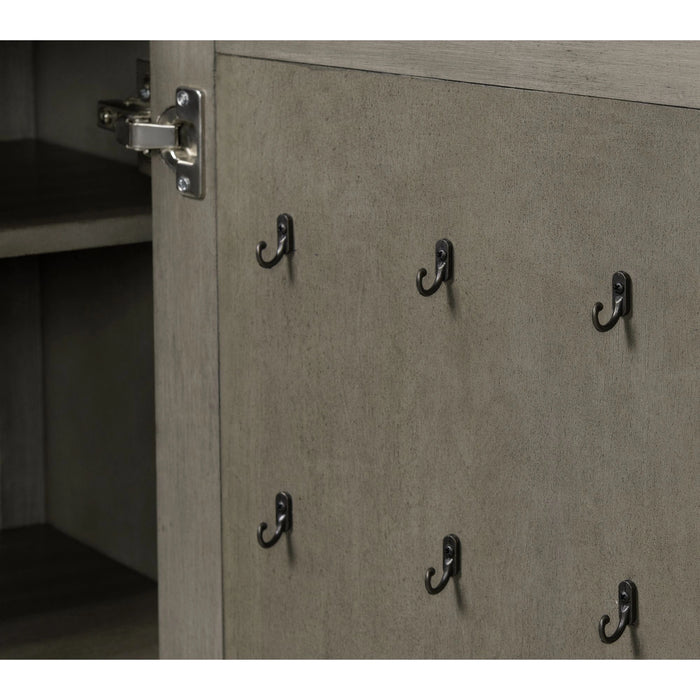 Kings Court 1 Door and 7-Drawer Chest in Grey