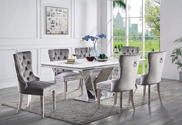 Valdevers 7 Pc Dining Table Set
