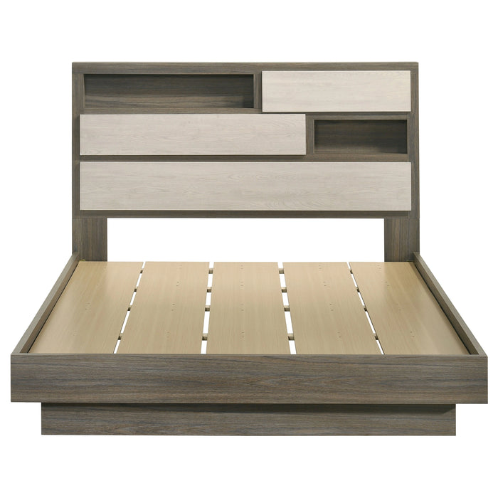 Fenwick Bookcase Platform Bed