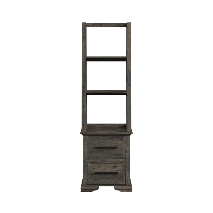 Park Ridge Side Piers in Charcoal