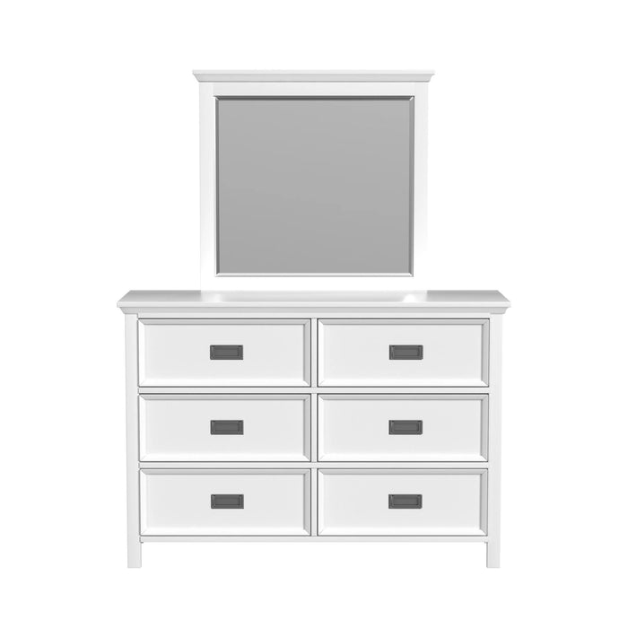 Hampton Kids Dresser and Mirror Set